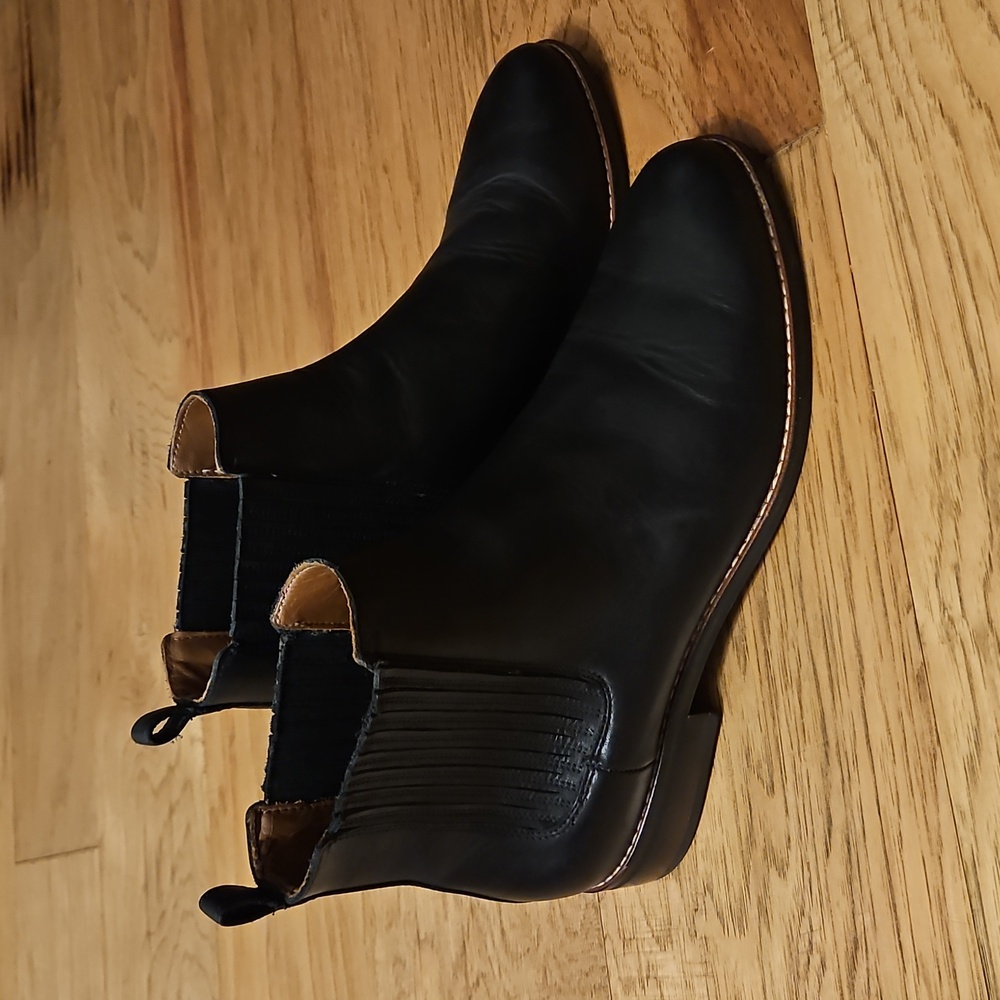 Thursday Boot Co. Dreamer Boots In Black Size 10.5 Chelsea Booties - Picture 3 of 11
